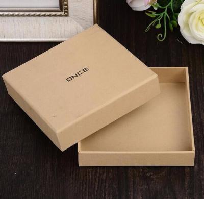 China Eco Friendly Custom Good Quality Recycled Paper Packaging Materials Square Chocolate Cookie Gift Cardboard Box With Lid for sale