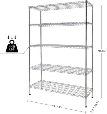 Cina Rk Bakeware China Foodservice Scaffalatura in filo metallico rivestito in resina epossidica verde 18 X 48 (4 ripiani) in vendita