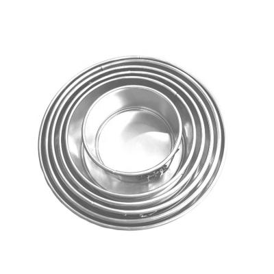 中国 6 Inch Bundt Cake Pan Removable Bottom Aluminium Cake Pan Aluminum Cake Molds Baking Tray 販売のため