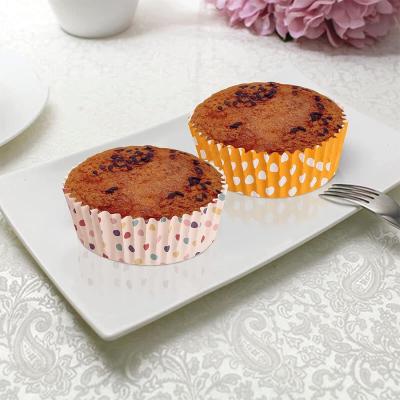 Cina Bigné bollente Muf enorme delle fodere del muffin delle tazze di carta oleata grande a 3,5 pollici in vendita