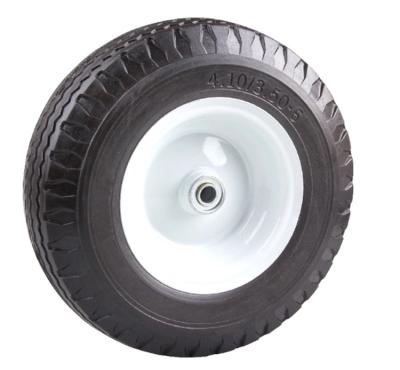 China Factory Hot Sale Environmentally Friendly 410-350-6 PU Solid Foam Wheel for sale