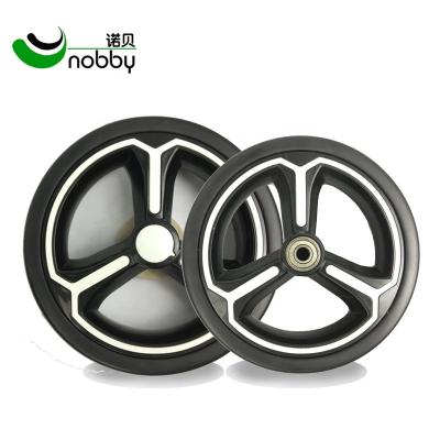 China Tire Mareria: EVA PU Baby Carriage Eva Foam Wheel With Two Bearings 608zz for sale