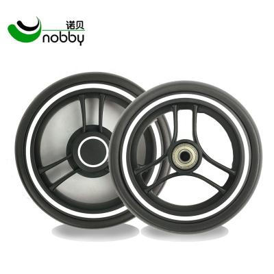 China Tire Mareria: Double Sided EVA 5inch Wheel For Baby Stroller Wheels Can Be Customized EVA Foam Wheels for sale