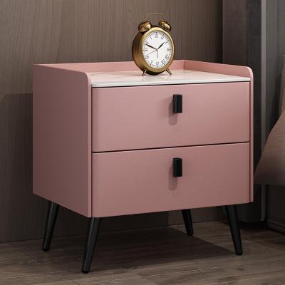 China Modern Wholesale Bedroom Nightstand simple wood night stand bedside table furniture china bedside tables for sale