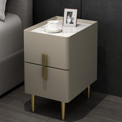 China Modern Household fashion nordic nightstand with drawer small bed side table solid wood bedside cabinet for sale