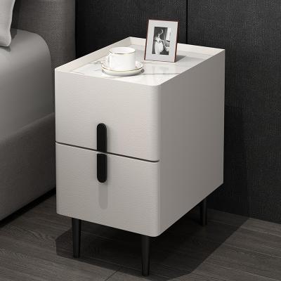 China Modern Customized design wooden nightstand bedside table bed side table with drawer small bedside wood drawer cabinet for sale