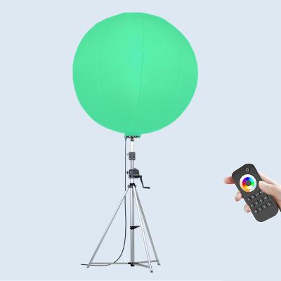 China 900W RGB LED Balloon Light Tower Moving Work Light with Height Adjustable Tripod Stand Moonlightia Pro-900 for sale