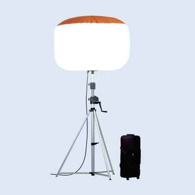 China Factory direct inflatable balloon portable light tower with generator for option 1200W Moonlightia pro 1200W for sale