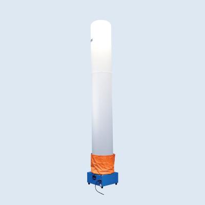 China Inflatable Balloon Light Tower With 400W LED Light Pillario Case 400L for sale