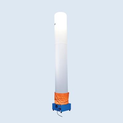 China 600w LED Inflatable Light Tower For Outdoor Construction Pillario Case 600L for sale