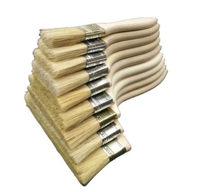 China Cheap Wooden Tools Handle Wall Paint Brush Paint Brush for sale