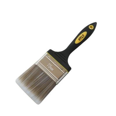 China High quality professional painting with competitive price polyester/nylon hair brush 75mm for sale