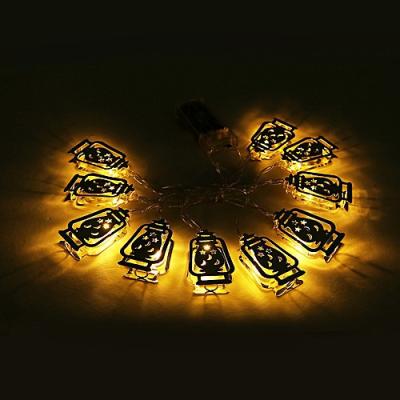 China interior & Outdoor String Ramadan Light Lantern Ramadan Decorations Party Festival Night Decoration 10 LED for sale