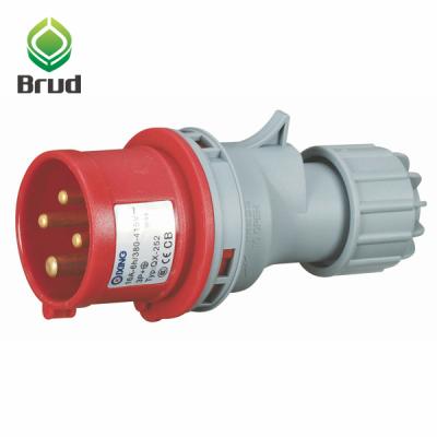 China Good Durable Good Price 16A 4pin 400V IP44 CEE/IEC60309-2 Industria Plug for sale