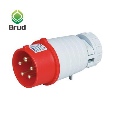 China Good Safety Price Industrial IEC IP44 16A 5P 400V Socket for sale