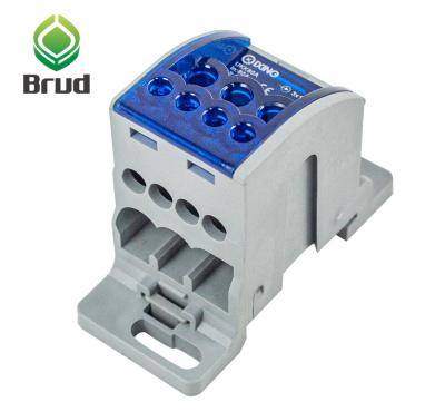 China PA66 UL94V-0 UKK 80A 690V Screw/DIN Mounting Wire Connector Cable Terminal Block for sale