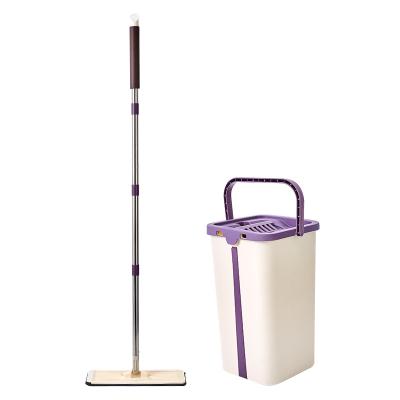 China Sustainable India hot selling home cleaning cheap mop wholesale magic flat 360 spin mops with bucket for sale