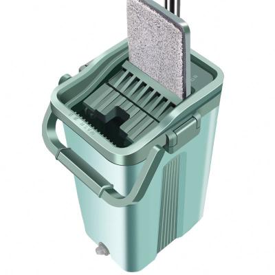 China Sustainable Professional Water Absorbing 360 Floor Mop Cleaning Bucket for sale