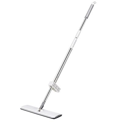 China 2021 Hot Selling Viable Household Hand Mop Floor Cleaning Flat Mop Magic 360 New Flat Mop Free Microfiber for sale