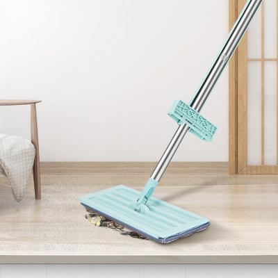 China Sustainable Household Goods Wet And Dry Swivel Magic Easy Use 360 ​​Floor Cleaning Flat Mop for sale