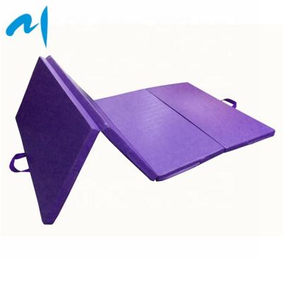 China Wholesale PU Foldable Gymnastics Mat For Home Fitness Exercise Mat Baby Waterproof Play Mat for sale