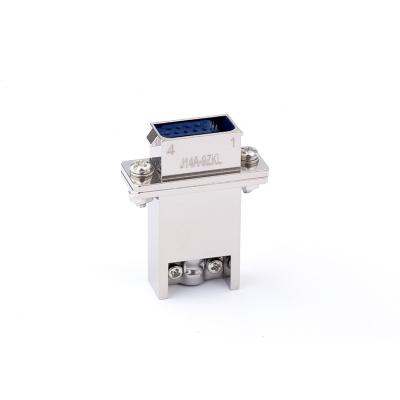 China J14A 9ZKL Electronic Instrument Factory Price Aviation Waterproof Rectangular Connector for sale