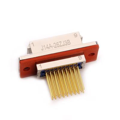 China J14A-51ZK3B Electronic Instrument Connector PCB Straight Rectangular Connector Female Socket for sale