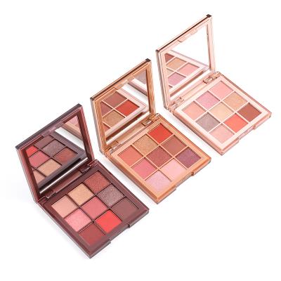 China XINYAN Beautiful Shimmer Eyeshadow Palette 9colors waterproof palette with box ins hotsale for sale