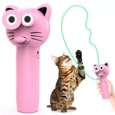 China Stocked String Launcher Toy for Cats Kittens Zip String String Launcher Puller Interact Cat Toys Zip String for sale