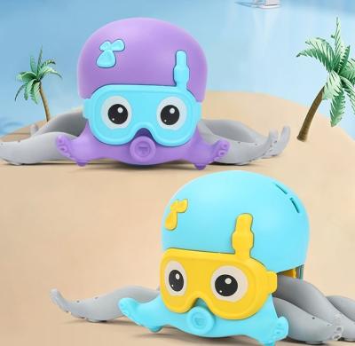 China Toy Bathing Seal Toys Children Summer Pool Octopus Evil Mini Creep Funny Kids Water Bath speelgoed Bath dier Toy Animal for sale