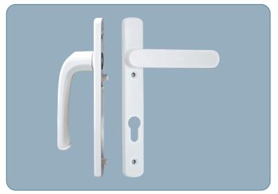 China Italian doors uPVC door handle made of aluminum for sale