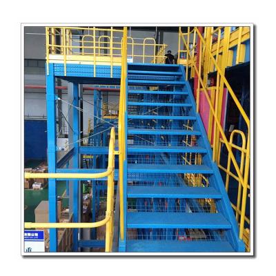 China Corrosion Protection China Quality Assurance Stainless Steel Mezzanine Floor Racking System for sale