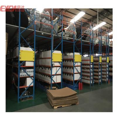 China Corrosion Protection Steel Structure Rack Supported Removable Mezzanine Floor Racking for sale