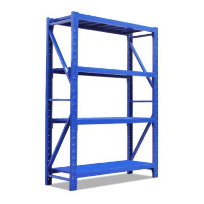 China Corrosion Protection Bolt Rack Warehouse Storage Shelf Racking Freestanding Light Duty Shelving System for sale