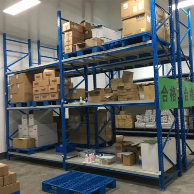 China Corrosion Protection Generally Use Boltless Industrial Steel Drawing Shelf for sale