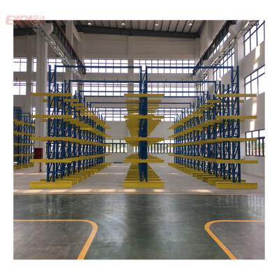 China Adjustable Heavy Duty Long Arm Storage Corrosion Protection Warehouse Cantilever Rack for sale