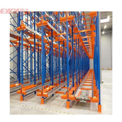 China High Quality Fully Automatic Corrosion Protection Warehouse Shuttle Radio Automated Pallet Rack for sale