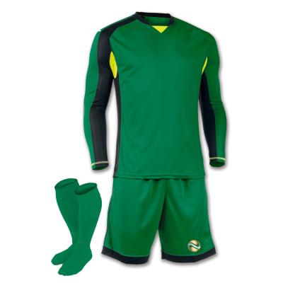 China Wholesale quick dry soccer uniform Mexico and France goalkeeper uniform for kids for sale