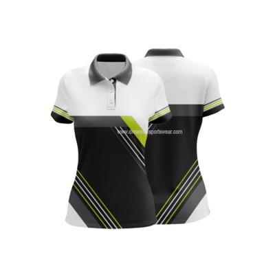 China Quick Dry Wholesale Custom Make Factory Price Short Sleeve Polo Shirt 100% Polyester Full Sublimation Golf Polo Shirt Design Your Logo for sale