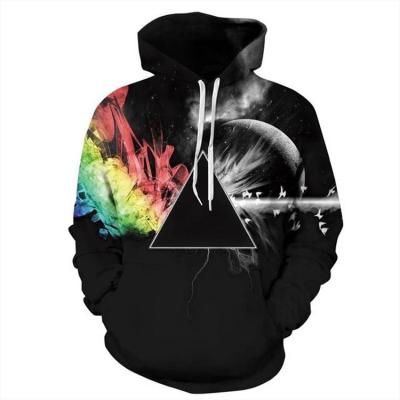 China Custom Colored Dye Sublimated 3D Sweatshirt Anti-pilling Pullover Hoodie for sale