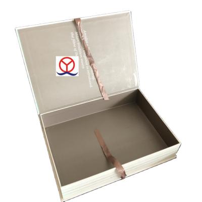 China Low MOQ Recycled Materials Cardboard Paper Packaging Box For Bow Tie , Custom Wig Boxes With Logo for sale