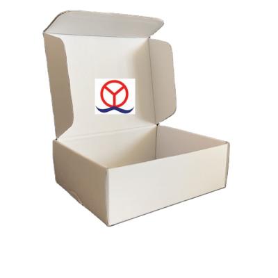 China Recyclable Human Sized Cardboard Corrugated Paper White Matt Cowboy Hat Box , 4x4x2 Shipping Box for sale