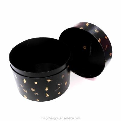 China Recycled Materials Wholesale Custom Extra Large Round Hat Box Cheap Bulk With Lids for sale