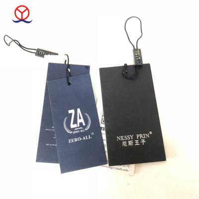 China Vistaprint Luxury Outdoor UV Viable Custom Design Garments To Brand Paper Cardboard Hang Tags for sale