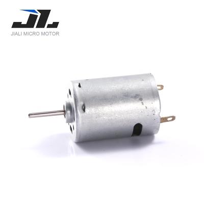 China High Power Automotive Parts High Torque JL-RS380 Small Carbon Brush Totally Enclosed DC Motor for sale