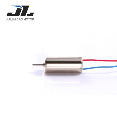 China JL-0716 Totally Enclosed Low Current Power Consumption 7mm RC Drone Parts 3.7V Micro DC Coreless Motor for sale