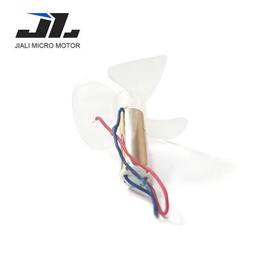 China JL-0720 totally enclosed lightweight coreless dc motor for solar car air pufifier for sale