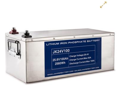 China 24v100ah Boat Battery Pack For Boat Solar System Boat Jk24100 for sale