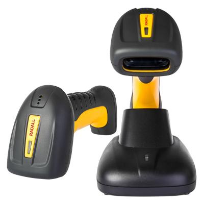 China RD-1205BL Eco-friendly Waterproof CCD IP67 1D Code Reader Easy Charging Wireless BT Barcode Scanner for sale