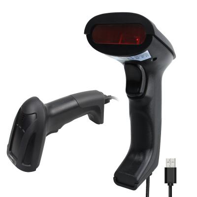 China All Common Barcode Reader Radall Low Price RD-H1 Wired 1D Barcode Reader For POS System Handheld Portable Barcode Scanner for sale